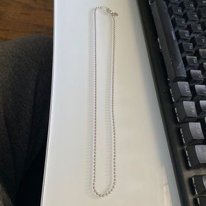 Tiffany small ball necklace